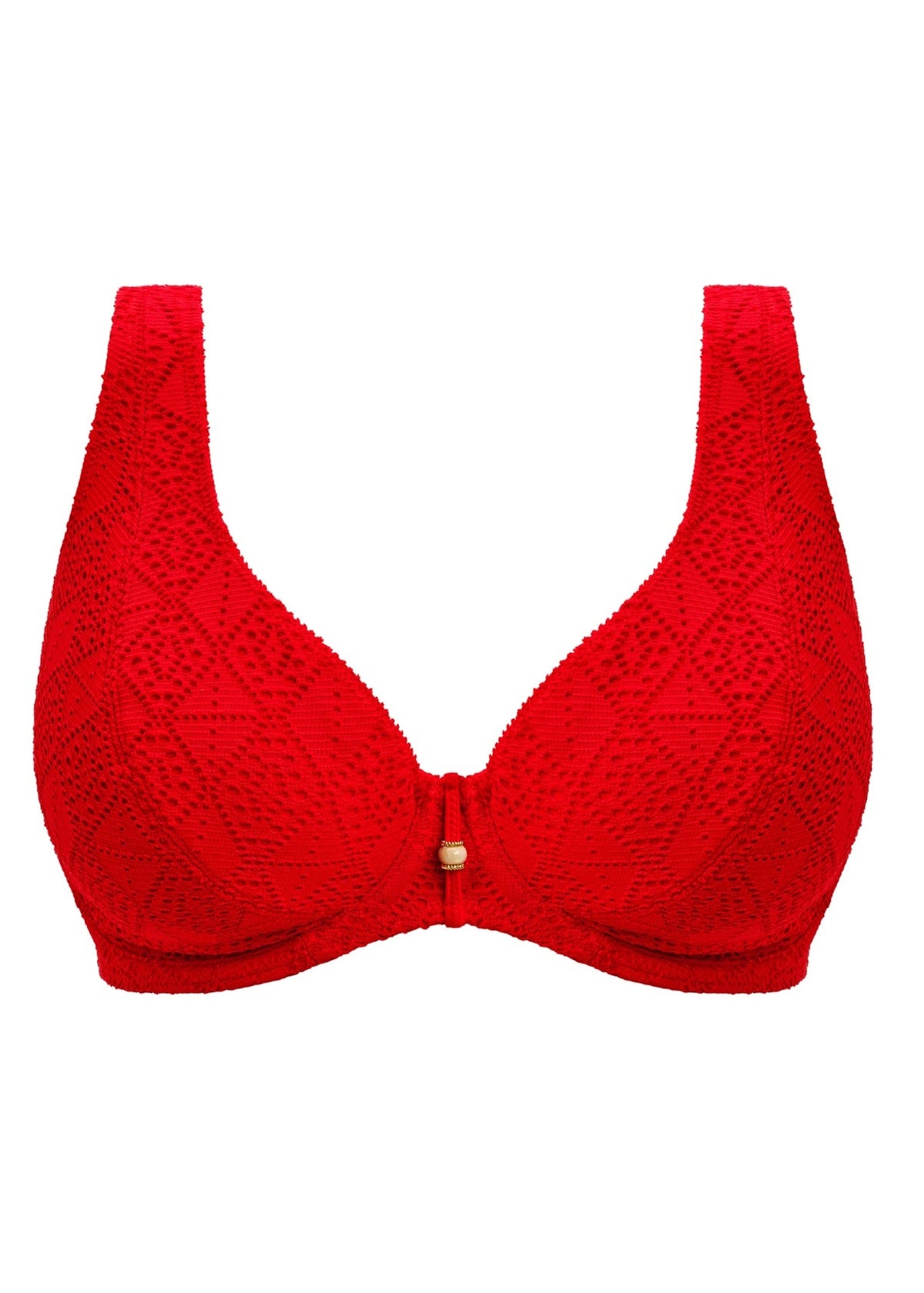 Freya Nomad Nights High Apex Bikini Top - Lava - product shot