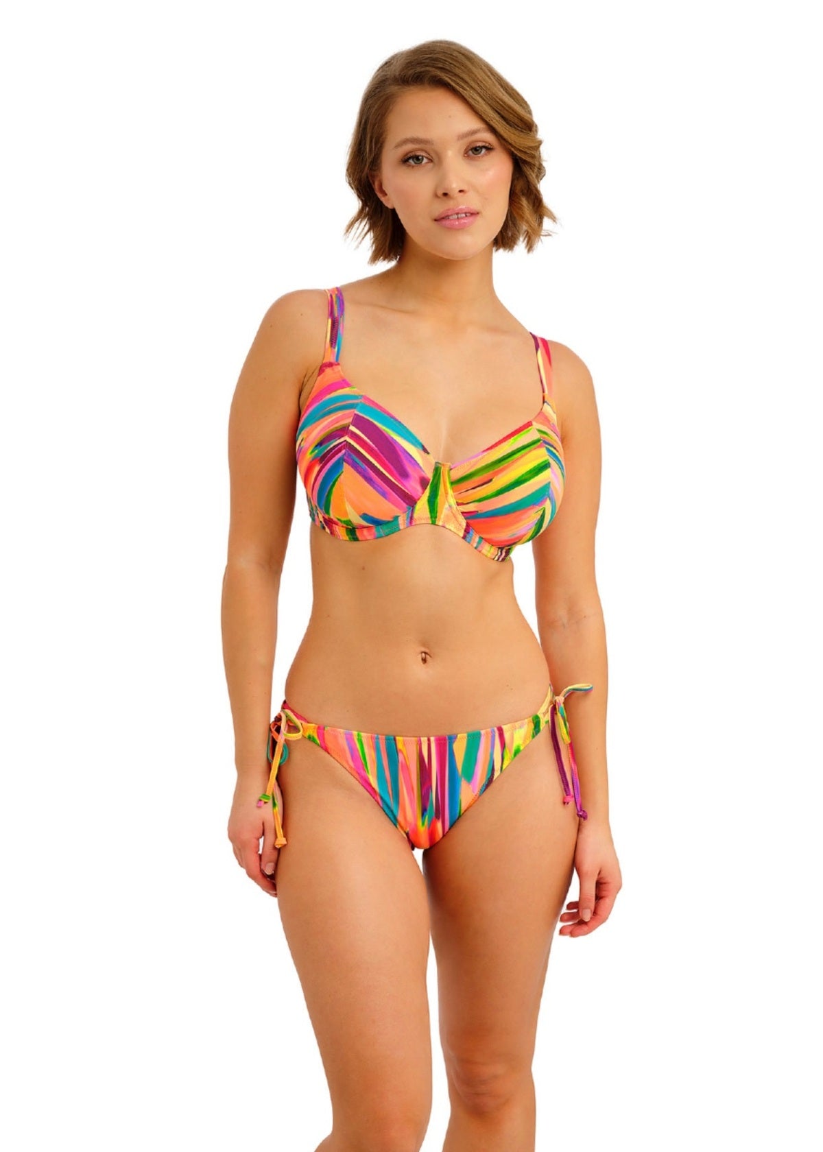 Freya San Antonio Tie Side Bikini Brief - Fiesta - model view