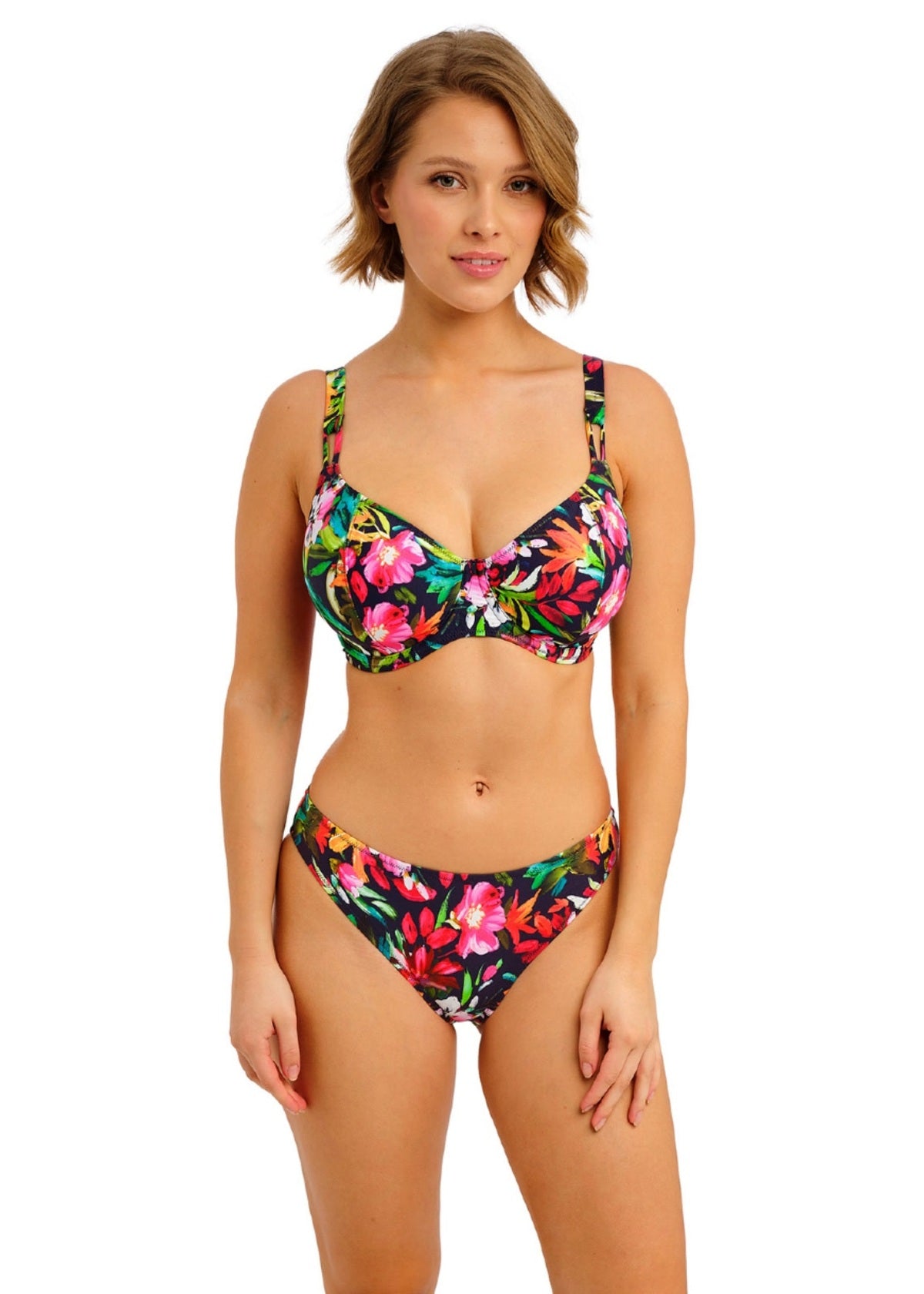 Freya Kailua Shores Bikini Brief - Midnight - model view