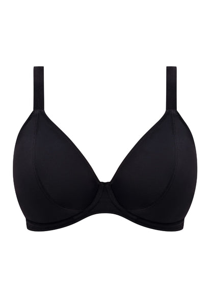 Freya Jewel Cove Bikini Top - Plain Black - product shot