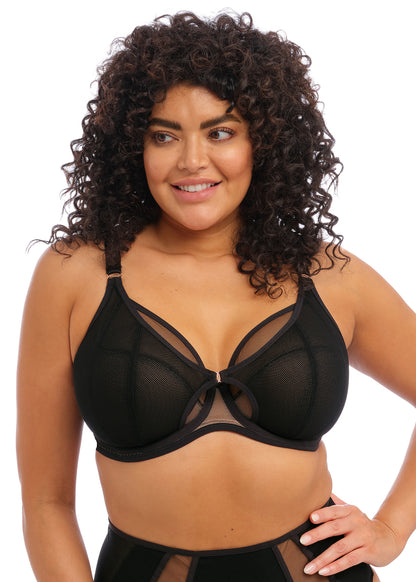 Elomi Kintai Black Plunge Bra