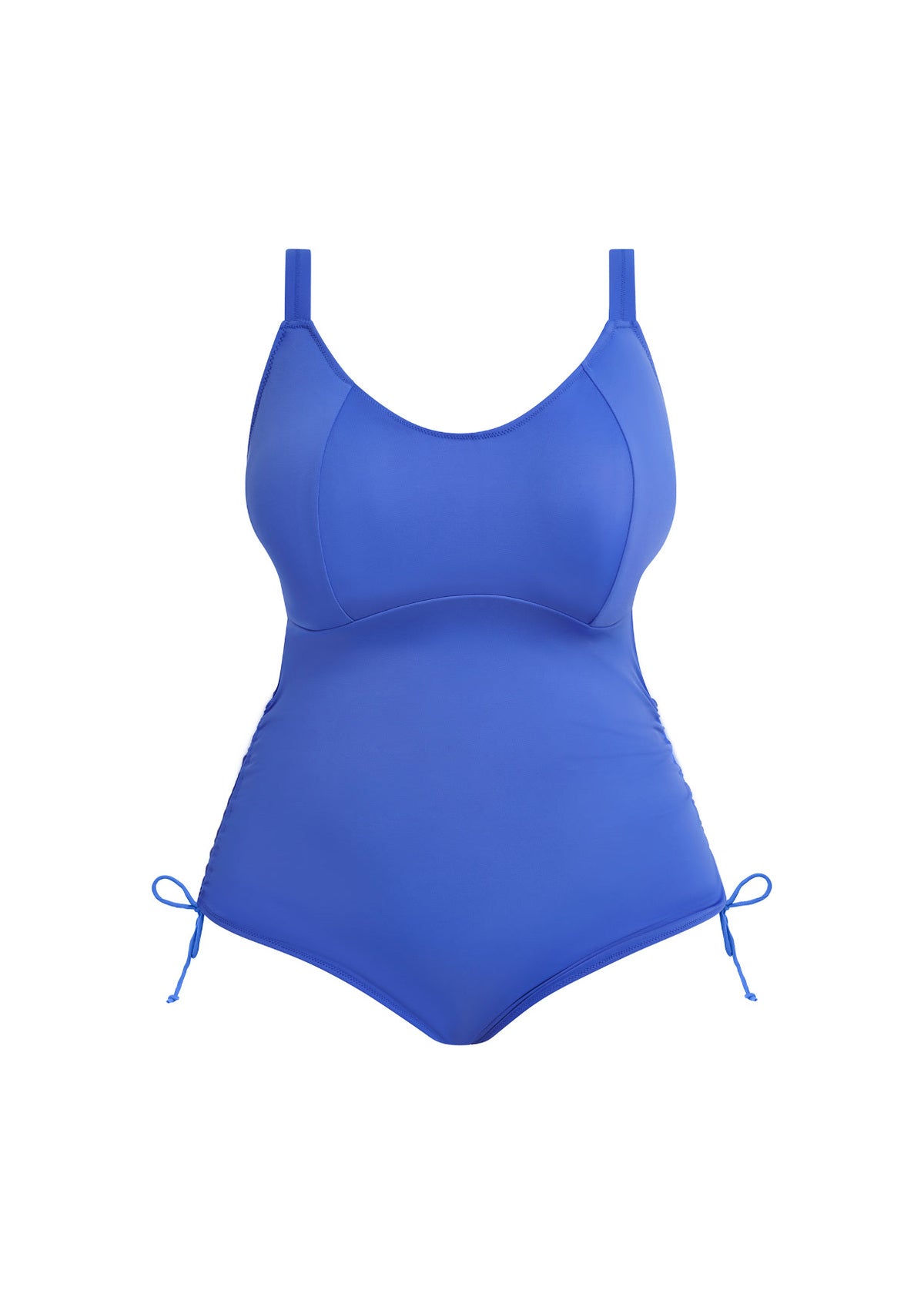 Elomi Plain Sailing Non Wired Swimsuit - Azure - product shot