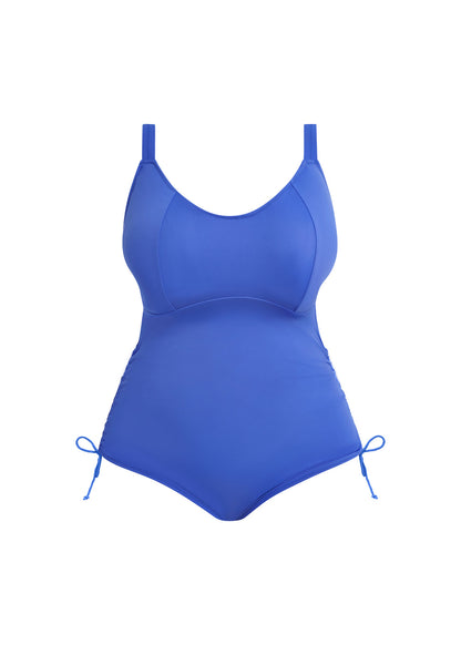 Elomi Plain Sailing Non Wired Swimsuit - Azure - product shot