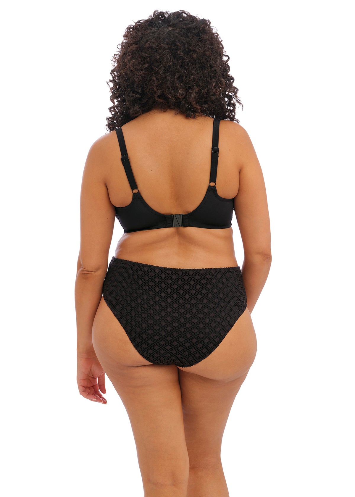 Elomi Bazaruto Black Plunge Bikini Top