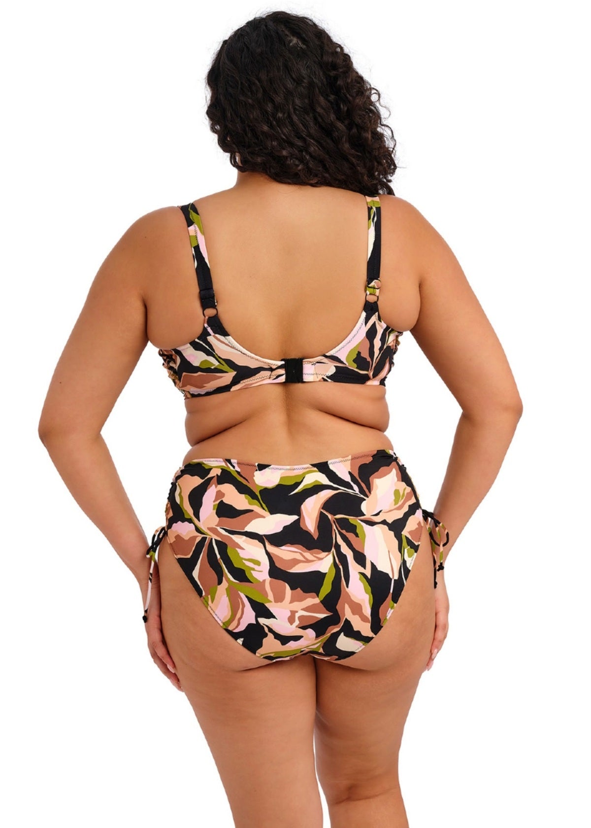 Elomi Ocean Avenue Crop Bikini Top - Multi - back view