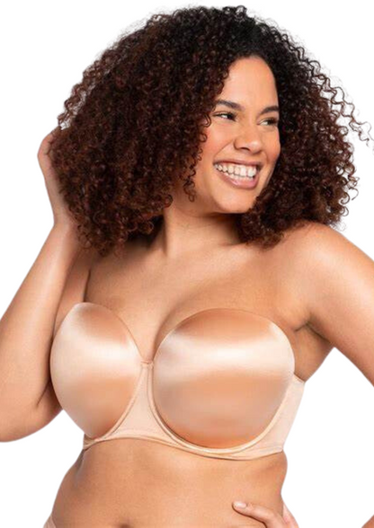 Curvy Kate Smoothie Latte Strapless Moulded Bra