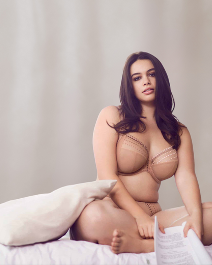 Elomi Matilda Cafe Au Lait Plunge Bra