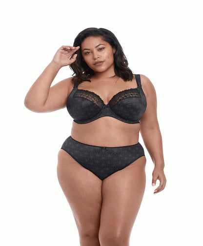 Elomi Kim Black Stretch Plunge Bra