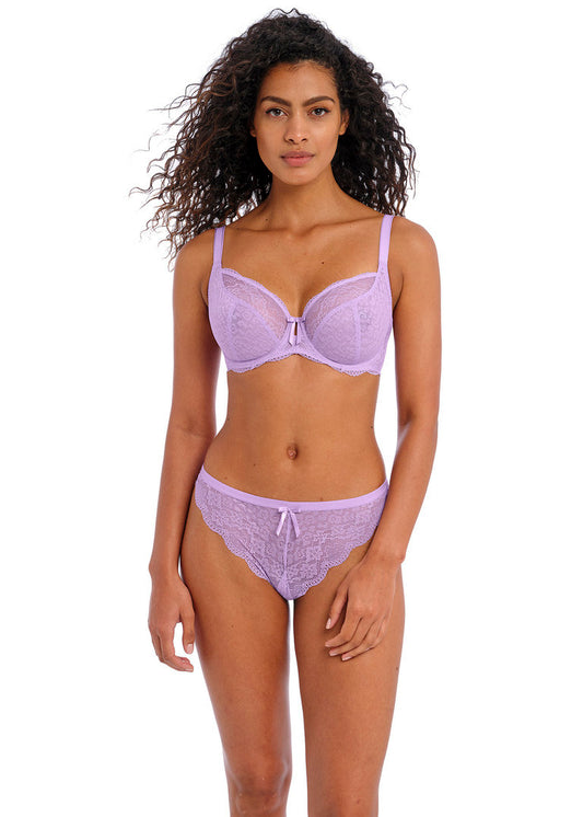 Freya Fancies Purple Rose Plunge Bra
