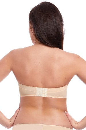 Freya Cameo Sand Moulded Strapless Bra