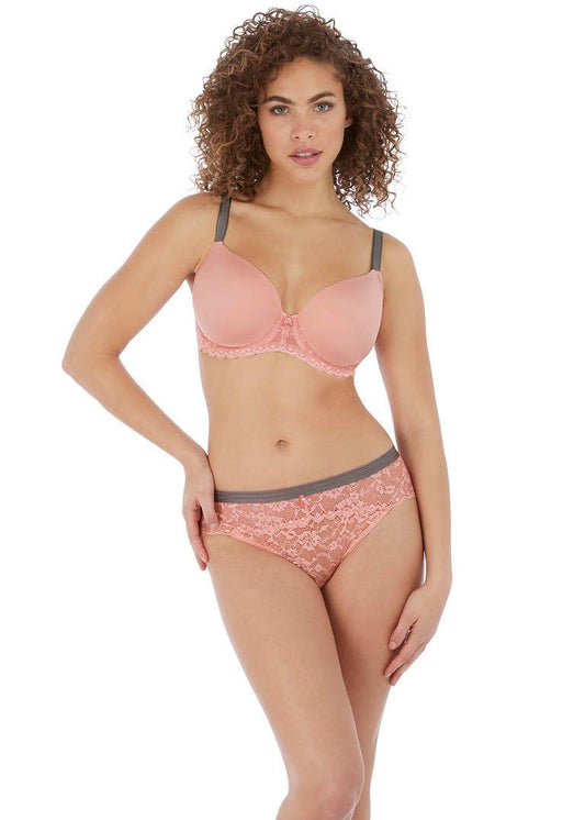 Freya Offbeat Rosehip Moulded T Shirt Bra