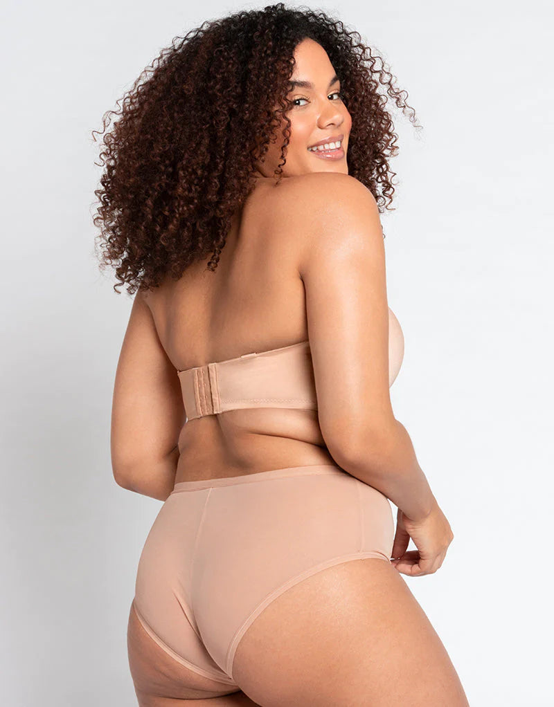 Curvy Kate Smoothie Latte Strapless Moulded Bra – Chayil D Plus
