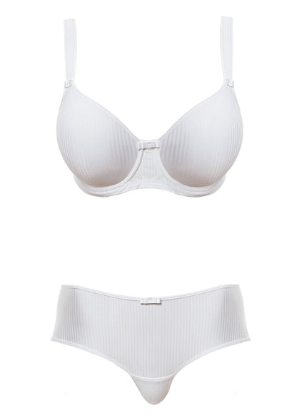 Freya Idol White Moulded Balcony Bra