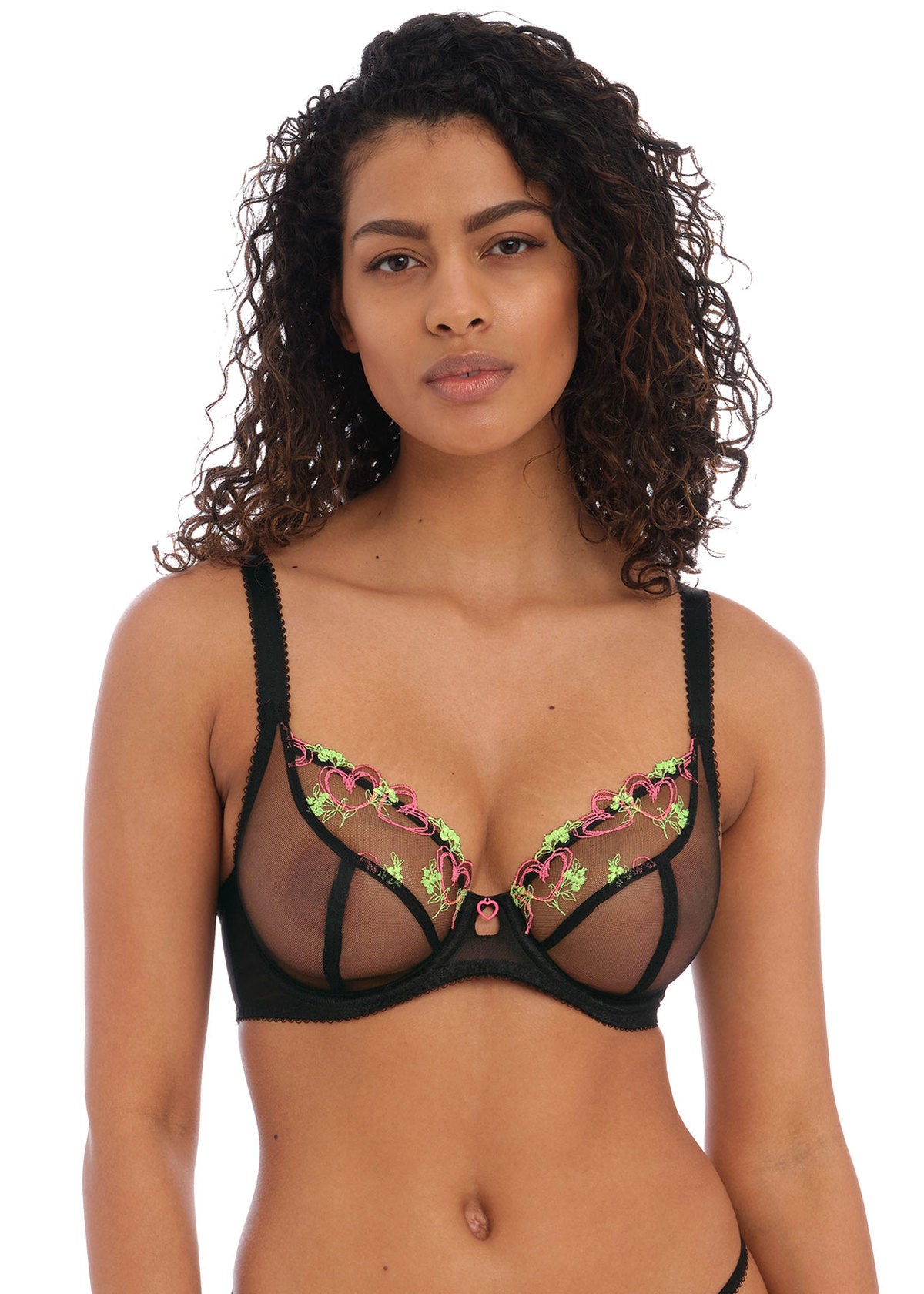 Freya Loveland Black Plunge Bra