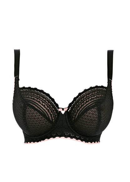 Freya Daisy Lace Black Underwire Balcony Bra