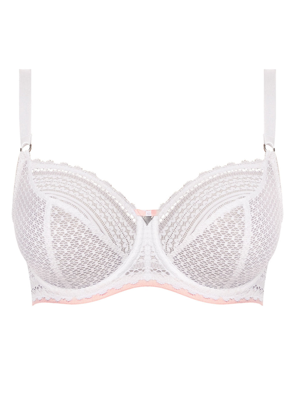 Freya Daisy Lace White Underwire Balcony K Cup Bra