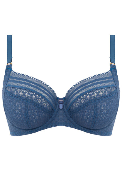 Freya Viva Lace Vintage Denim Side Support Bra