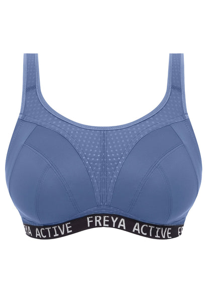 Freya Force Dynamic Denim Soft Cup Crop Top Sports Bra