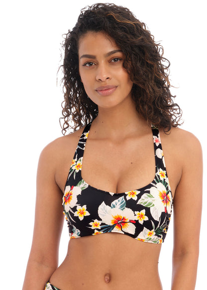 Freya Havana Sunrise multi Bralette Bikini Top – Chayil D Plus Lingerie