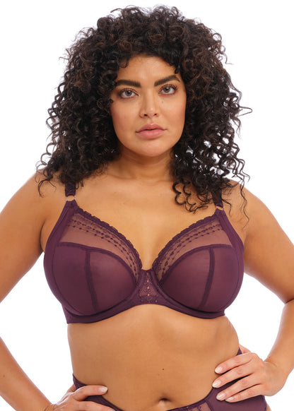 Elomi Matilda Wine Diamond Plunge Bra