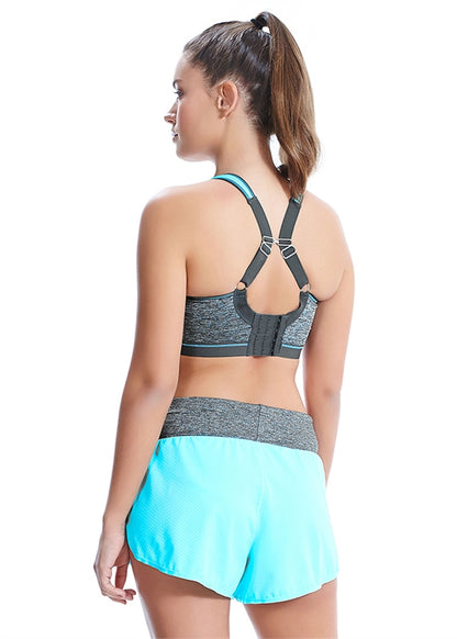 Freya Force Soft Cup Crop Top Sports Bra Carbon