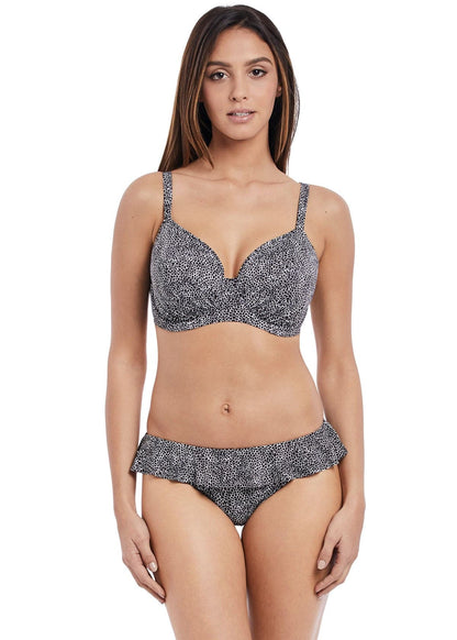 Freya Run Wild Black Moulded Bikini Top