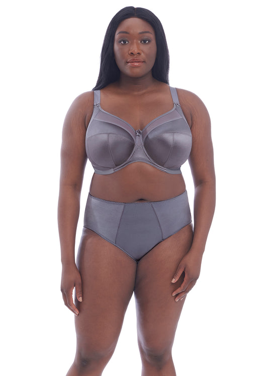 Goddess Keira Blue Granite banded Bra