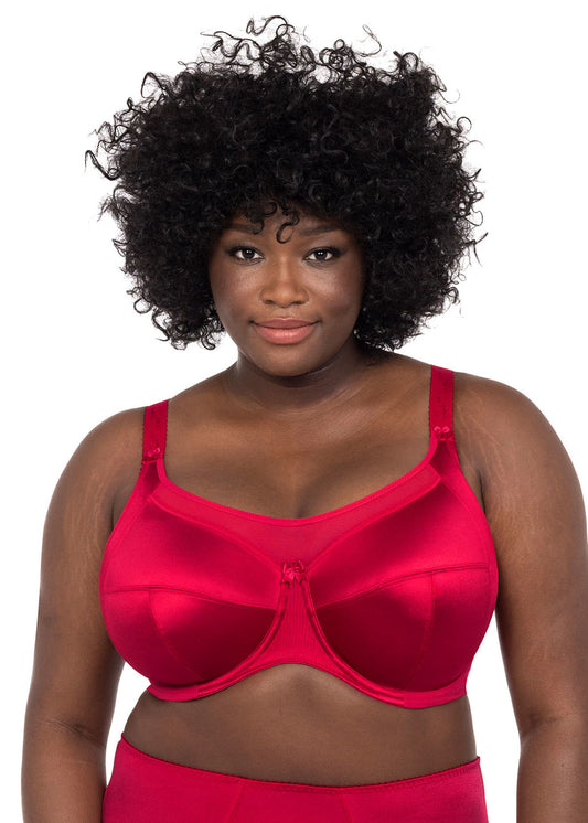 Goddess Keira Crimson banded Bra