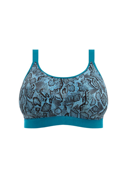 Goddess Teal Soft Cup Sports Bra