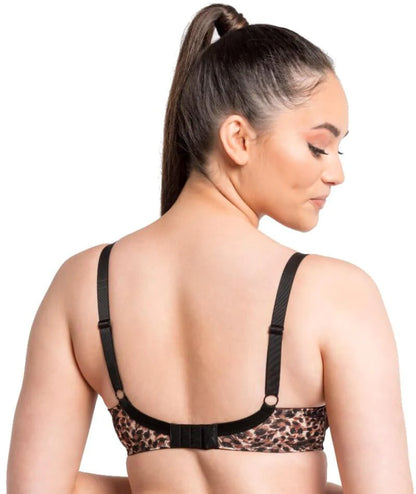 Curvy Kate Lifestyle Animal Print Plunge Bra